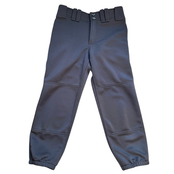 Mizuno Women's Performance Softball Pants Black XS Belt Loops Quilted L6 - Picture 1 of 5